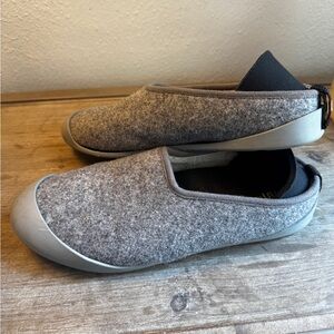 Mahabis slippers Gray house shoes wool EU 40 women’s 9 men’s 7